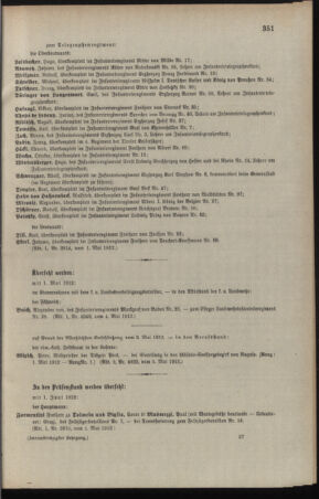 Kaiserlich-königliches Armee-Verordnungsblatt: Personal-Angelegenheiten 19120508 Seite: 17