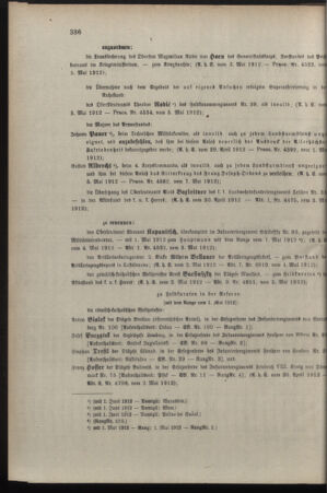 Kaiserlich-königliches Armee-Verordnungsblatt: Personal-Angelegenheiten 19120508 Seite: 2