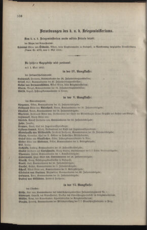 Kaiserlich-königliches Armee-Verordnungsblatt: Personal-Angelegenheiten 19120508 Seite: 4