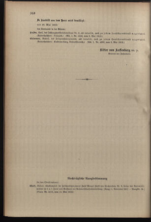 Kaiserlich-königliches Armee-Verordnungsblatt: Personal-Angelegenheiten 19120518 Seite: 12