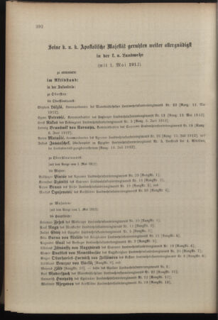 Kaiserlich-königliches Armee-Verordnungsblatt: Personal-Angelegenheiten 19120530 Seite: 22