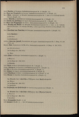 Kaiserlich-königliches Armee-Verordnungsblatt: Personal-Angelegenheiten 19120530 Seite: 23