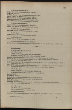 Kaiserlich-königliches Armee-Verordnungsblatt: Personal-Angelegenheiten 19120530 Seite: 41