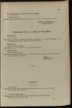 Kaiserlich-königliches Armee-Verordnungsblatt: Personal-Angelegenheiten 19120628 Seite: 7