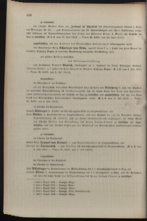 Kaiserlich-königliches Armee-Verordnungsblatt: Personal-Angelegenheiten 19120708 Seite: 2