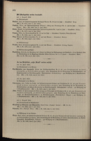 Kaiserlich-königliches Armee-Verordnungsblatt: Personal-Angelegenheiten 19120718 Seite: 10