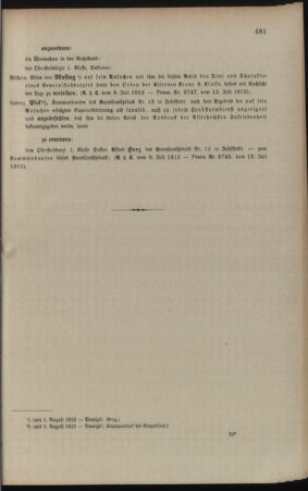 Kaiserlich-königliches Armee-Verordnungsblatt: Personal-Angelegenheiten 19120718 Seite: 3