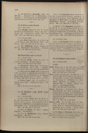 Kaiserlich-königliches Armee-Verordnungsblatt: Personal-Angelegenheiten 19120729 Seite: 14