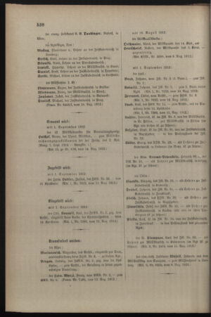 Kaiserlich-königliches Armee-Verordnungsblatt: Personal-Angelegenheiten 19120818 Seite: 18