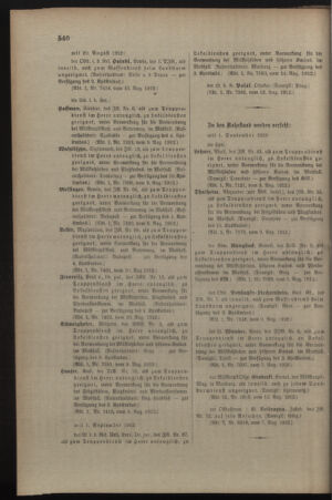 Kaiserlich-königliches Armee-Verordnungsblatt: Personal-Angelegenheiten 19120818 Seite: 20