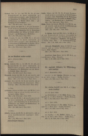 Kaiserlich-königliches Armee-Verordnungsblatt: Personal-Angelegenheiten 19120907 Seite: 5