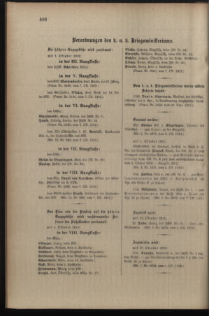 Kaiserlich-königliches Armee-Verordnungsblatt: Personal-Angelegenheiten 19121008 Seite: 6