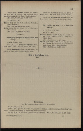 Kaiserlich-königliches Armee-Verordnungsblatt: Personal-Angelegenheiten 19121028 Seite: 17