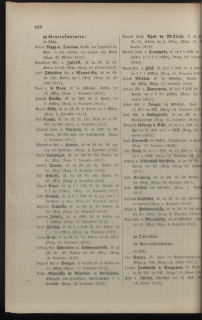 Kaiserlich-königliches Armee-Verordnungsblatt: Personal-Angelegenheiten 19121031 Seite: 18