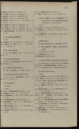 Kaiserlich-königliches Armee-Verordnungsblatt: Personal-Angelegenheiten 19121031 Seite: 23