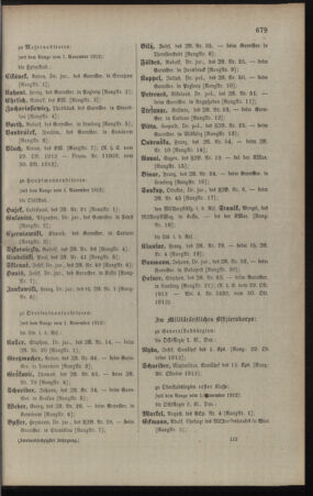 Kaiserlich-königliches Armee-Verordnungsblatt: Personal-Angelegenheiten 19121031 Seite: 49