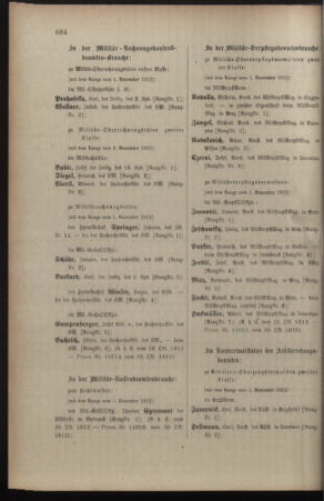 Kaiserlich-königliches Armee-Verordnungsblatt: Personal-Angelegenheiten 19121031 Seite: 54