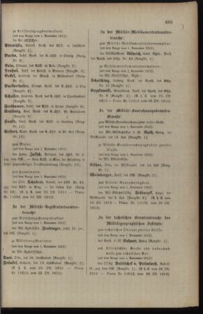 Kaiserlich-königliches Armee-Verordnungsblatt: Personal-Angelegenheiten 19121031 Seite: 55