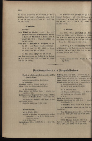 Kaiserlich-königliches Armee-Verordnungsblatt: Personal-Angelegenheiten 19121031 Seite: 68