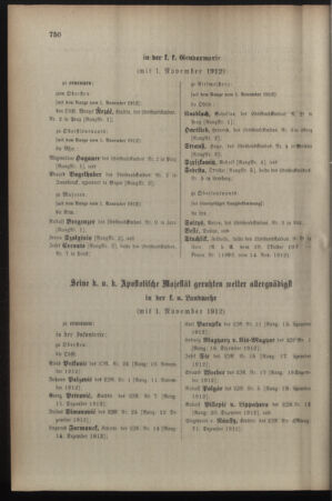 Kaiserlich-königliches Armee-Verordnungsblatt: Personal-Angelegenheiten 19121130 Seite: 14