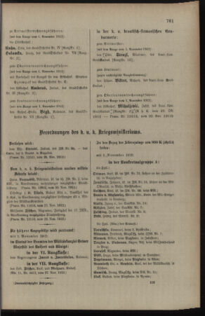 Kaiserlich-königliches Armee-Verordnungsblatt: Personal-Angelegenheiten 19121130 Seite: 25