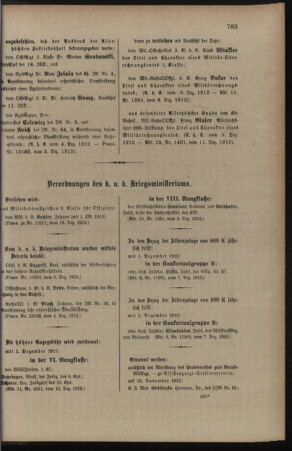 Kaiserlich-königliches Armee-Verordnungsblatt: Personal-Angelegenheiten 19121214 Seite: 3