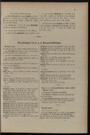 Kaiserlich-königliches Armee-Verordnungsblatt: Personal-Angelegenheiten 19130104 Seite: 3