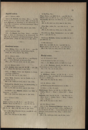 Kaiserlich-königliches Armee-Verordnungsblatt: Personal-Angelegenheiten 19130118 Seite: 7