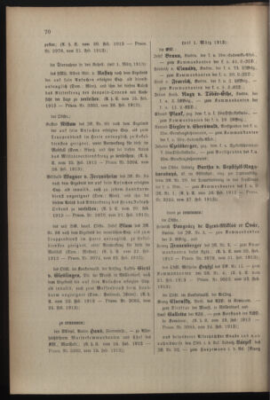 Kaiserlich-königliches Armee-Verordnungsblatt: Personal-Angelegenheiten 19130301 Seite: 2