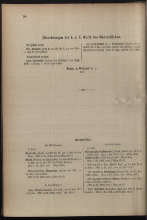 Kaiserlich-königliches Armee-Verordnungsblatt: Personal-Angelegenheiten 19130308 Seite: 14