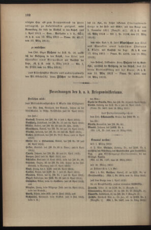 Kaiserlich-königliches Armee-Verordnungsblatt: Personal-Angelegenheiten 19130322 Seite: 2