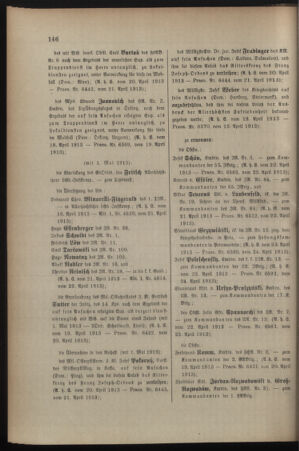 Kaiserlich-königliches Armee-Verordnungsblatt: Personal-Angelegenheiten 19130426 Seite: 6