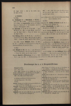 Kaiserlich-königliches Armee-Verordnungsblatt: Personal-Angelegenheiten 19130429 Seite: 2