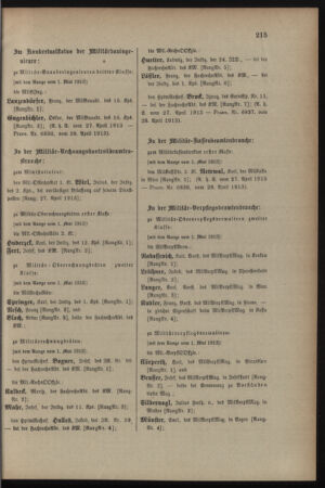 Kaiserlich-königliches Armee-Verordnungsblatt: Personal-Angelegenheiten 19130429 Seite: 57