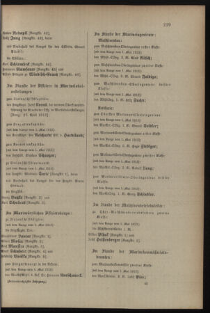 Kaiserlich-königliches Armee-Verordnungsblatt: Personal-Angelegenheiten 19130429 Seite: 61