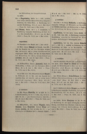 Kaiserlich-königliches Armee-Verordnungsblatt: Personal-Angelegenheiten 19130510 Seite: 2