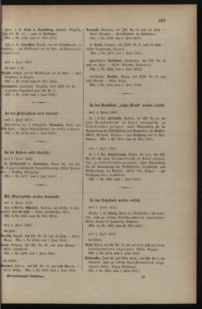 Kaiserlich-königliches Armee-Verordnungsblatt: Personal-Angelegenheiten 19130531 Seite: 25