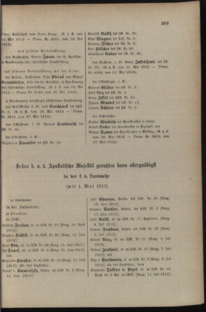 Kaiserlich-königliches Armee-Verordnungsblatt: Personal-Angelegenheiten 19130531 Seite: 5