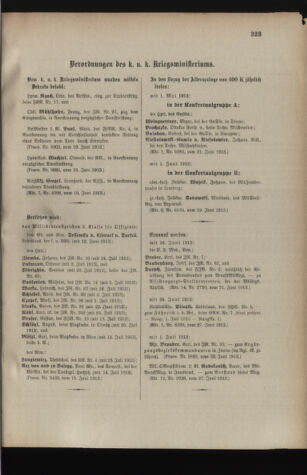 Kaiserlich-königliches Armee-Verordnungsblatt: Personal-Angelegenheiten 19130628 Seite: 3