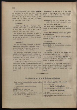 Kaiserlich-königliches Armee-Verordnungsblatt: Personal-Angelegenheiten 19130712 Seite: 2