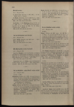 Kaiserlich-königliches Armee-Verordnungsblatt: Personal-Angelegenheiten 19130726 Seite: 10