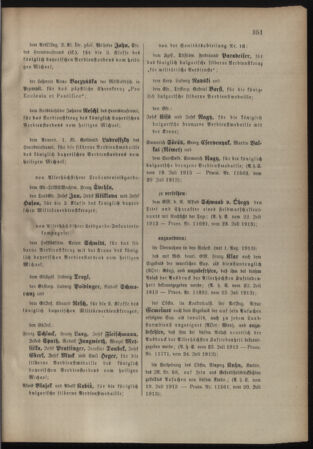 Kaiserlich-königliches Armee-Verordnungsblatt: Personal-Angelegenheiten 19130726 Seite: 3