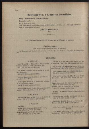 Kaiserlich-königliches Armee-Verordnungsblatt: Personal-Angelegenheiten 19130802 Seite: 6