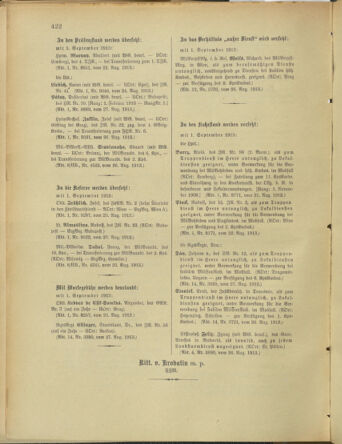 Kaiserlich-königliches Armee-Verordnungsblatt: Personal-Angelegenheiten 19130830 Seite: 6