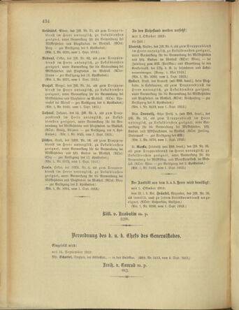 Kaiserlich-königliches Armee-Verordnungsblatt: Personal-Angelegenheiten 19130906 Seite: 10