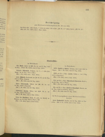 Kaiserlich-königliches Armee-Verordnungsblatt: Personal-Angelegenheiten 19130906 Seite: 11