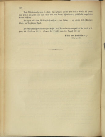 Kaiserlich-königliches Armee-Verordnungsblatt: Personal-Angelegenheiten 19130906 Seite: 2