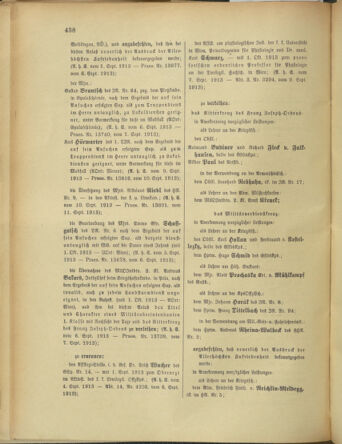 Kaiserlich-königliches Armee-Verordnungsblatt: Personal-Angelegenheiten 19130913 Seite: 2