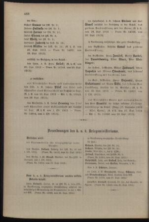 Kaiserlich-königliches Armee-Verordnungsblatt: Personal-Angelegenheiten 19131004 Seite: 4