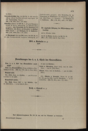 Kaiserlich-königliches Armee-Verordnungsblatt: Personal-Angelegenheiten 19131004 Seite: 9